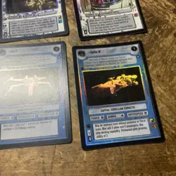 Star Wars CCG A New Hope Foil Card Lot 17 Cards VGC - Image 5