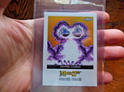 MetaZoo Topps Chrome Death Beam Gold Refractor Card Cryptid Camera 05/50 - Image 1