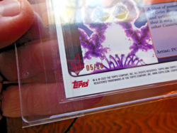 MetaZoo Topps Chrome Death Beam Gold Refractor Card Cryptid Camera 05/50 - Image 3