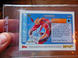 MetaZoo Topps Chrome Tizheruk Gold Refractor Card Cryptid Camera 44/50 - Image 2