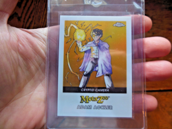 01 / 50 MetaZoo Topps Chrome Adam Ackler Gold Refractor Card Cryptid Camera - Image 1