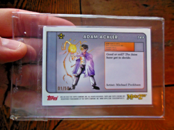 01 / 50 MetaZoo Topps Chrome Adam Ackler Gold Refractor Card Cryptid Camera - Image 2