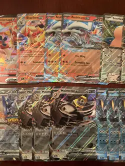 Pokemon TCG 🔥 HUGE Jumbo Card Lot! 16x Snorlax, Blaziken, Reshiram, stamped - Image 3