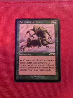 Survival Of The Fittest Exodus Mtg Magic MP Condition - Image 1