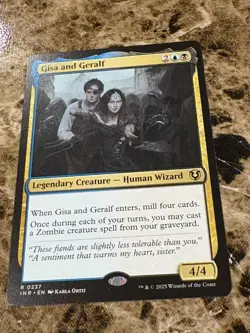GISA AND GERALF Magic MTG Innistrad Remastered - Image 1
