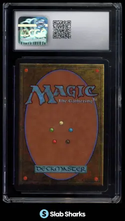 1994 MAGIC: THE GATHERING REVISED EDITION BADLANDS RARE CGC 8 - Image 2