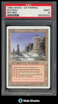 1994 MAGIC: THE GATHERING REVISED PLATEAU PSA 9 - Image 1