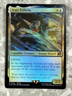Hope Estheim #226 FOIL MTG Final Fantasy FIN NM X1 - Image 1