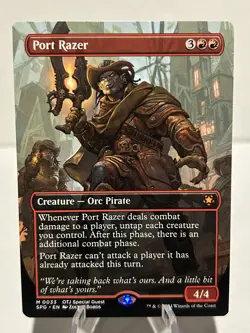 Port Razer (Borderless) 33 M Special Guests NM MTG - Image 1