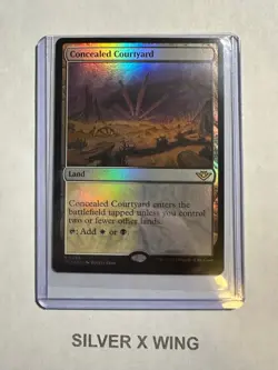 Concealed Courtyard Foil x1, MTG, Outlaws of Thunder Junction, OTJ, NM - Image 1