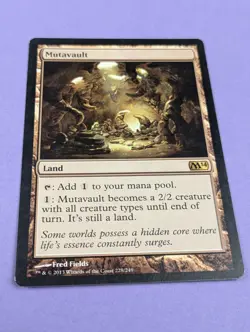MTG Magic: Magic 2014: Mutavault #228/249 Rare - MP - Image 1