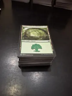 Mtg Basic Forest Land Lot Of 100 Mixed Sets - Image 1