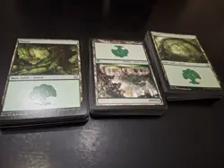 Mtg Basic Forest Land Lot Of 100 Mixed Sets - Image 2