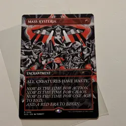 MTG Magic The Gathering Mass Hysteria *NP - Image 1