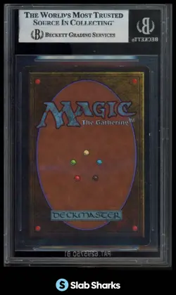 1994 MAGIC: THE GATHERING REVISED EDITION BADLANDS RARE BGS 8 - Image 2