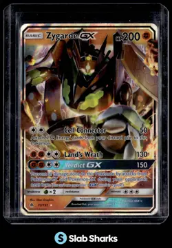 2018 POKEMON SUN & MOON FORBIDDEN LIGHT #73/131 ZYGARDE GX HOLO - HP - Image 1