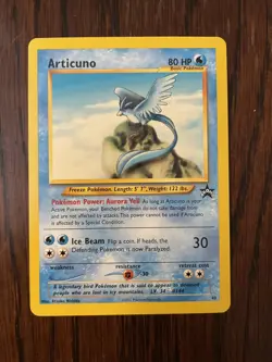 Pokemon Articuno #22 WOTC Black Star Promo Near Mint Condition - Image 1