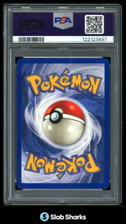 1999 POKEMON FOSSIL 1ST EDITION #45/62 WEEZING PSA 8 - Image 2