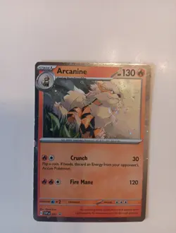 Pokemon TCG Arcanine SVP Black Star Promos SVP011 Holo Promo Cosmos Holo Rare... - Image 2