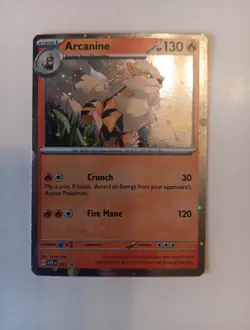 Pokemon TCG Arcanine SVP Black Star Promos SVP011 Holo Promo Cosmos Holo Rare... - Image 4