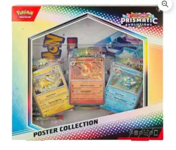 Pokemon Scarlet & Violet 8.5 Prismatic Evolutions Poster Collection - Image 1