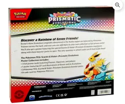 Pokemon Scarlet & Violet 8.5 Prismatic Evolutions Poster Collection - Image 3