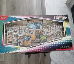 Pokemon Lucario Ex & Tyranitar Ex Premium Collection Prismatic Evolutions TCG - Image 1