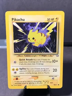 Pokemon TCG Pikachu #70/111 Neo Genesis Regular Common VTG 2000 - Image 1