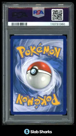 2024 POKEMON TEF EN #203/162 IRON LEAVES EX SPECIAL ILLUSTRATION RARE PSA 9 - Image 2