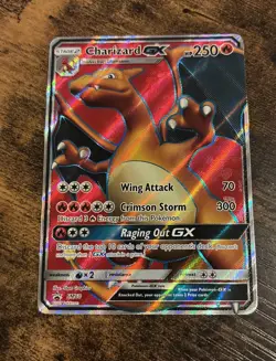 Charizard GX SM60 Sun & Moon Full Art Ultra Rare Promo Standard Size Pokemon TCG - Image 3