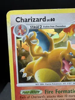 Pokemon TCG Platinum Arceus Charizard 1/99 Cracked Ice Holo HP - Image 2
