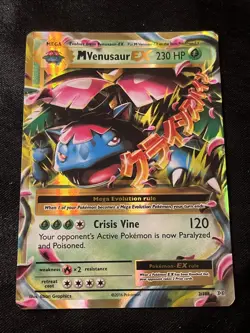 Pokemon TCG Mega Venusaur EX 2/146 XY Base Set NM Condition - Image 1
