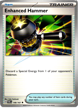 NM Pokemon Twilight Masquerade Enhanced Hammer 148 - Image 1
