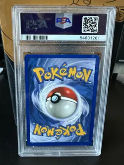 Pokemon TCG 1999 1st Edition Psyduck Fossil PSA 9 Mint 53/62 - Image 2