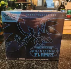 Pokemon Mega Evolution Phantasmal Flames Elite Trainer Box ETB Sealed - Image 1