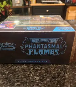 Pokemon Mega Evolution Phantasmal Flames Elite Trainer Box ETB Sealed - Image 3