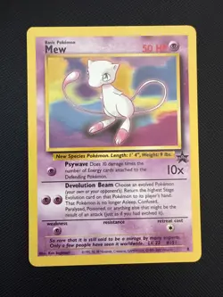 Pokemon Mew (8/53) Wizards Black Star Promos LP - Image 1