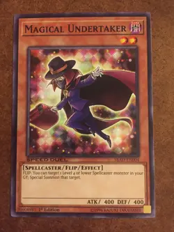 Magical Undertaker SBAD-EN004 Yugioh Trading Card - Image 1
