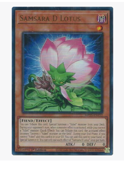 x3 Samsara D Lotus - MP25-EN152 - Ultra Rare YuGiOh - Image 1