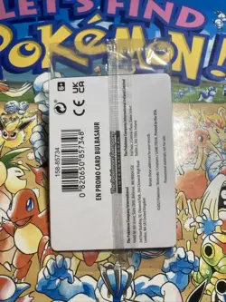 Pokemon Card Bulbasaur 001/165 Best Buy Stamped Promo Pokemon 151 SEALED NM - Image 3