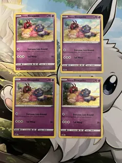 Pokemon TCG Galarian Slowpoke SWSH126 Lot Of 20 Cards In Mini Album - Image 3