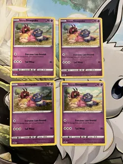 Pokemon TCG Galarian Slowpoke SWSH126 Lot Of 20 Cards In Mini Album - Image 5