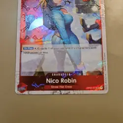 One Piece Card Game PRB-01 The Best Nico Robin OP05-010 Alt Art Jolly Roger Holo - Image 5
