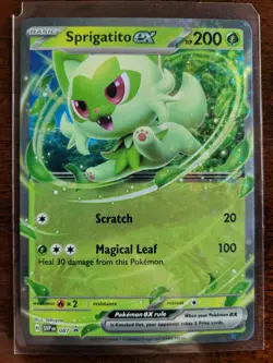 Sprigatito ex 087 Sv: Scarlet & Violet Promo Cards Holo - Image 1