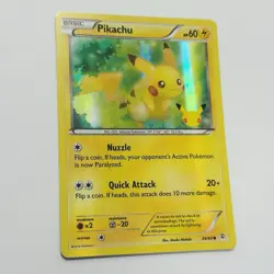 Pokemon Pikachu Generations 26/83 Holo Foil Promo Trading Card - Image 2