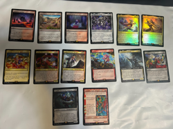 Final Fantasy MTG Rare Card Lot of 14 cards NEVED PLAYED 2 Foils Magic the - Image 1