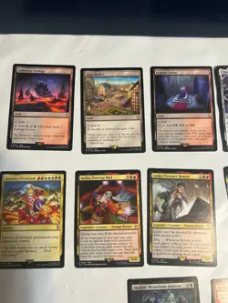 Final Fantasy MTG Rare Card Lot of 14 cards NEVED PLAYED 2 Foils Magic the - Image 2