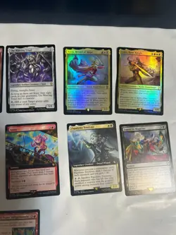 Final Fantasy MTG Rare Card Lot of 14 cards NEVED PLAYED 2 Foils Magic the - Image 3