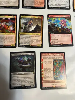 Final Fantasy MTG Rare Card Lot of 14 cards NEVED PLAYED 2 Foils Magic the - Image 4