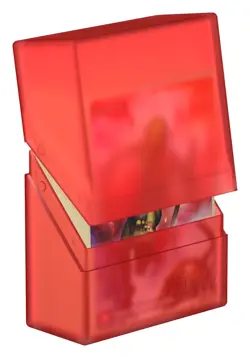 Ultimate Guard Boulder 40+ Ruby Standard Size Deck Case Card Storage Box ccg - Image 2